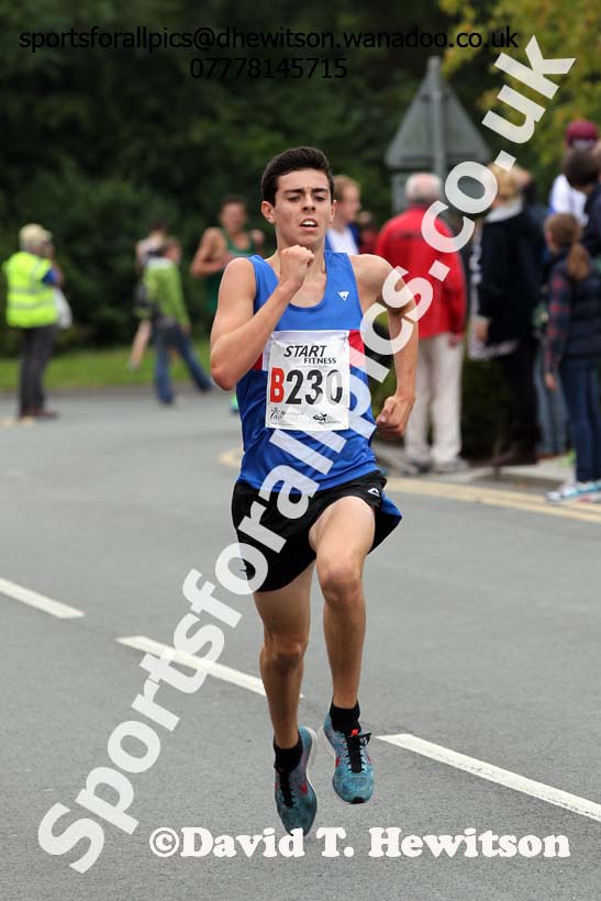 Mens under-17s Northern Road Relays, Warrington. Photo: David T. Hewitson/Sports for All Pics